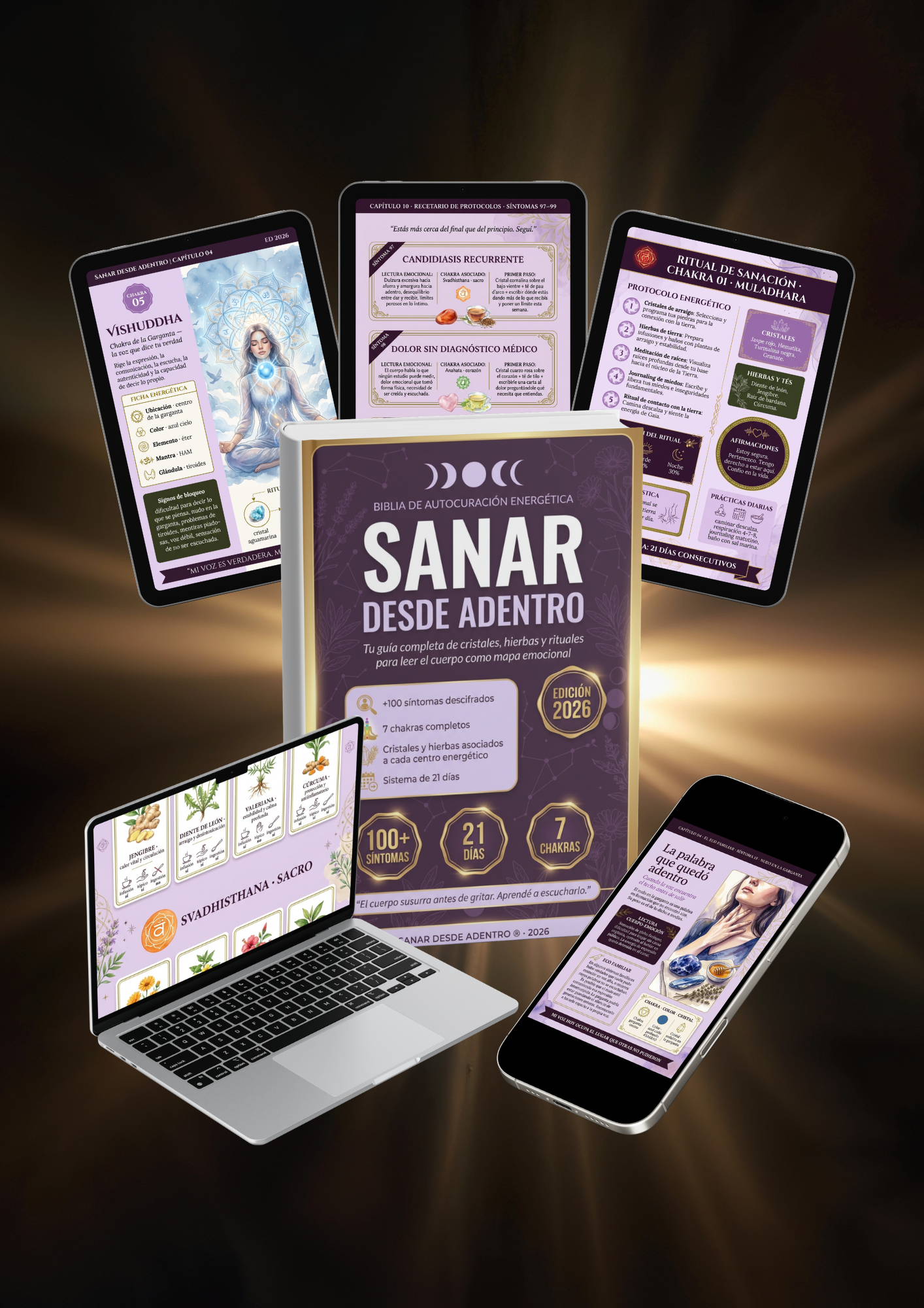 ✨ ¡DESCUBRÍ lo que tu cuerpo intenta decirte! 🌿 | Sanar Desde Adentro: Biblia de Autocuración Energética 📖
